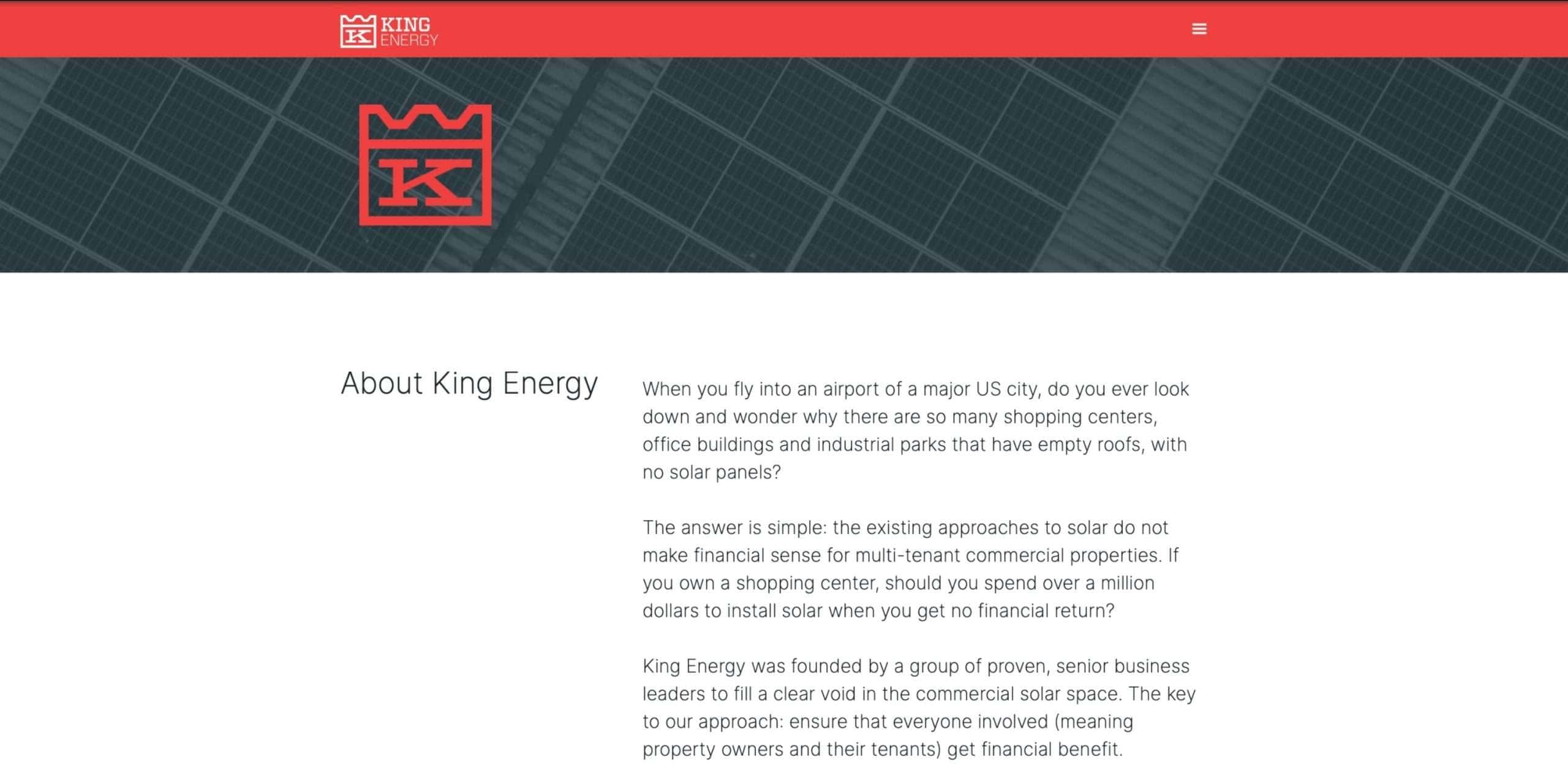 King Energy old site - Psyche Digital